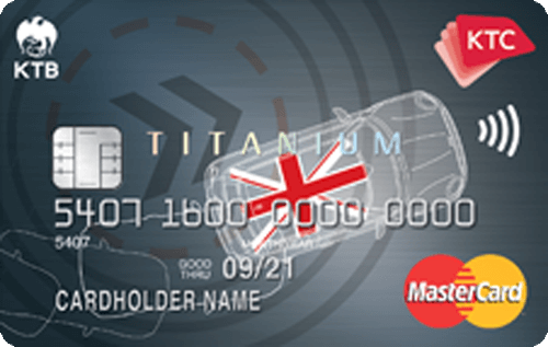 บัตรเครดิต KTC Mini Cooper Titanium MasterCard